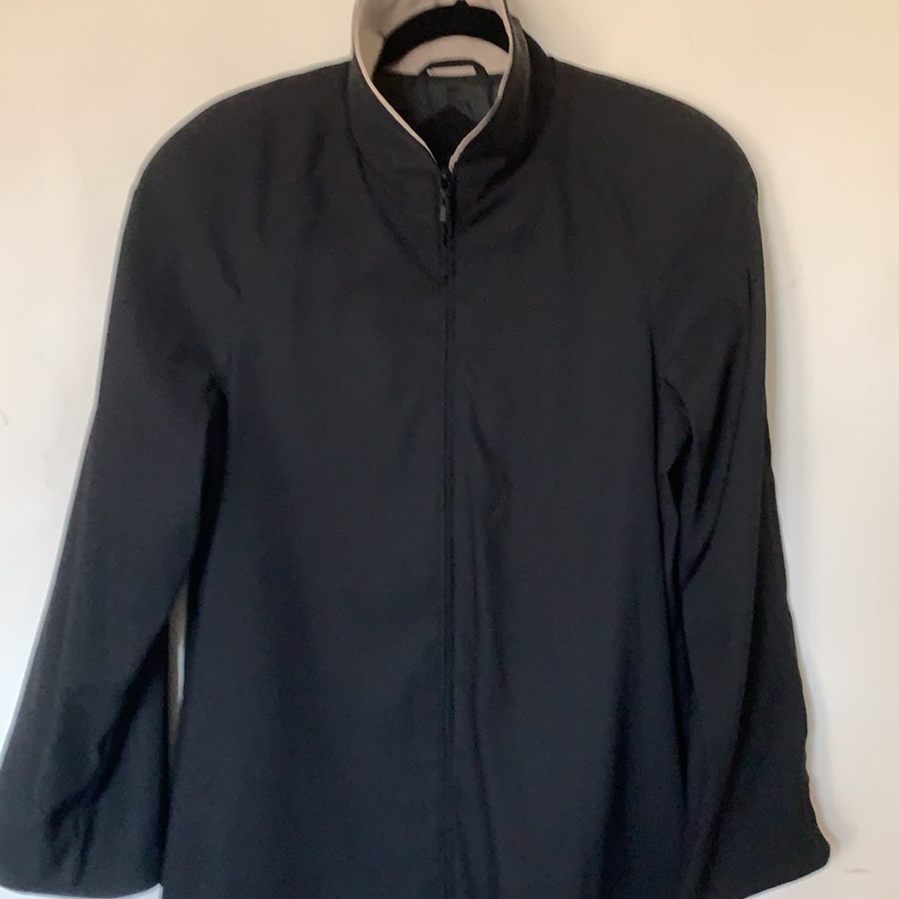 Jones of New York Women’s Car Coat Black and Tan Size Medium